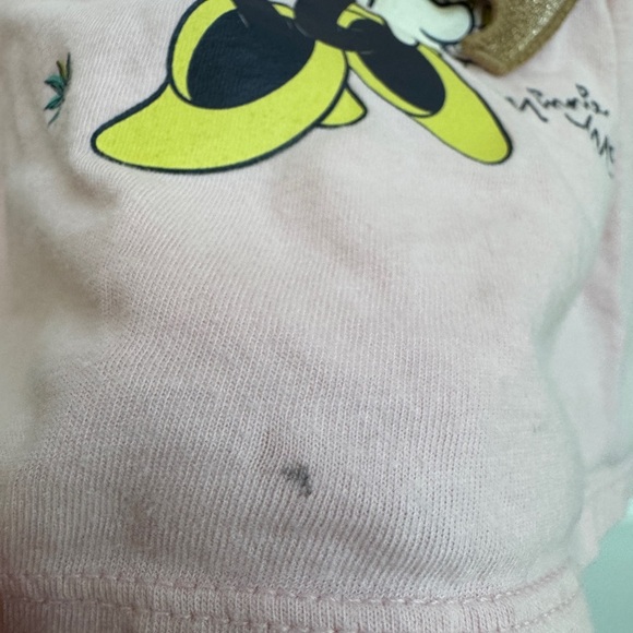 Baby Gap Disney Minnie Mouse 3T Girls Pink Valentine’s Day Kids T-Shirt Blouse - Picture 5 of 7